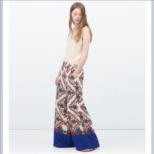 NWT Zara Women’s Wide Leg Trousers